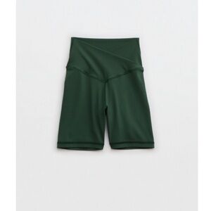 Green bike shorts